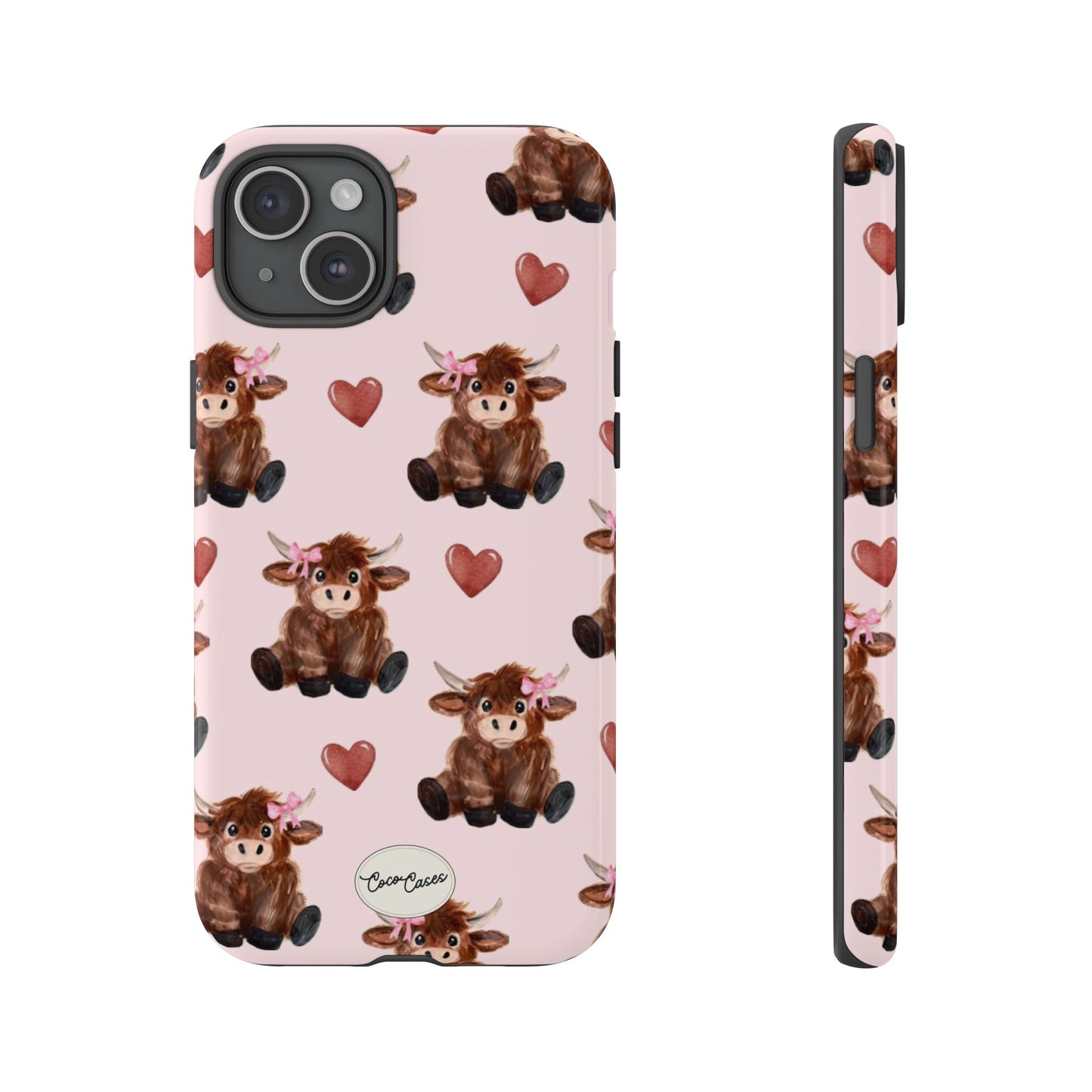 Highland Hearts iPhone Case