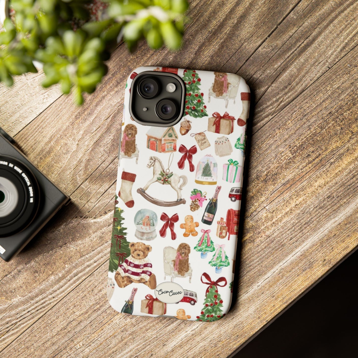 Christmas Chaos iPhone Case