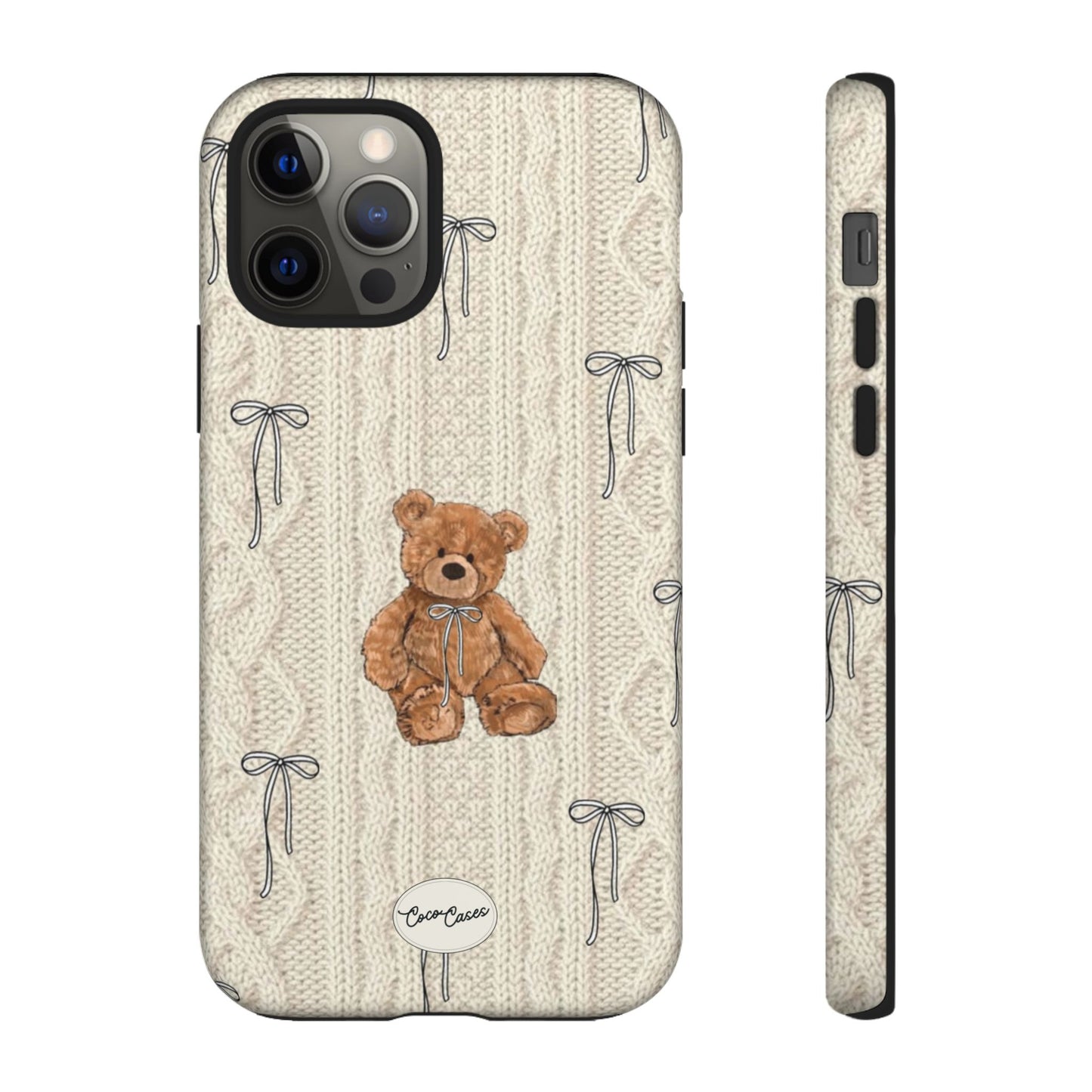 Little Bow Bear iPhone Case