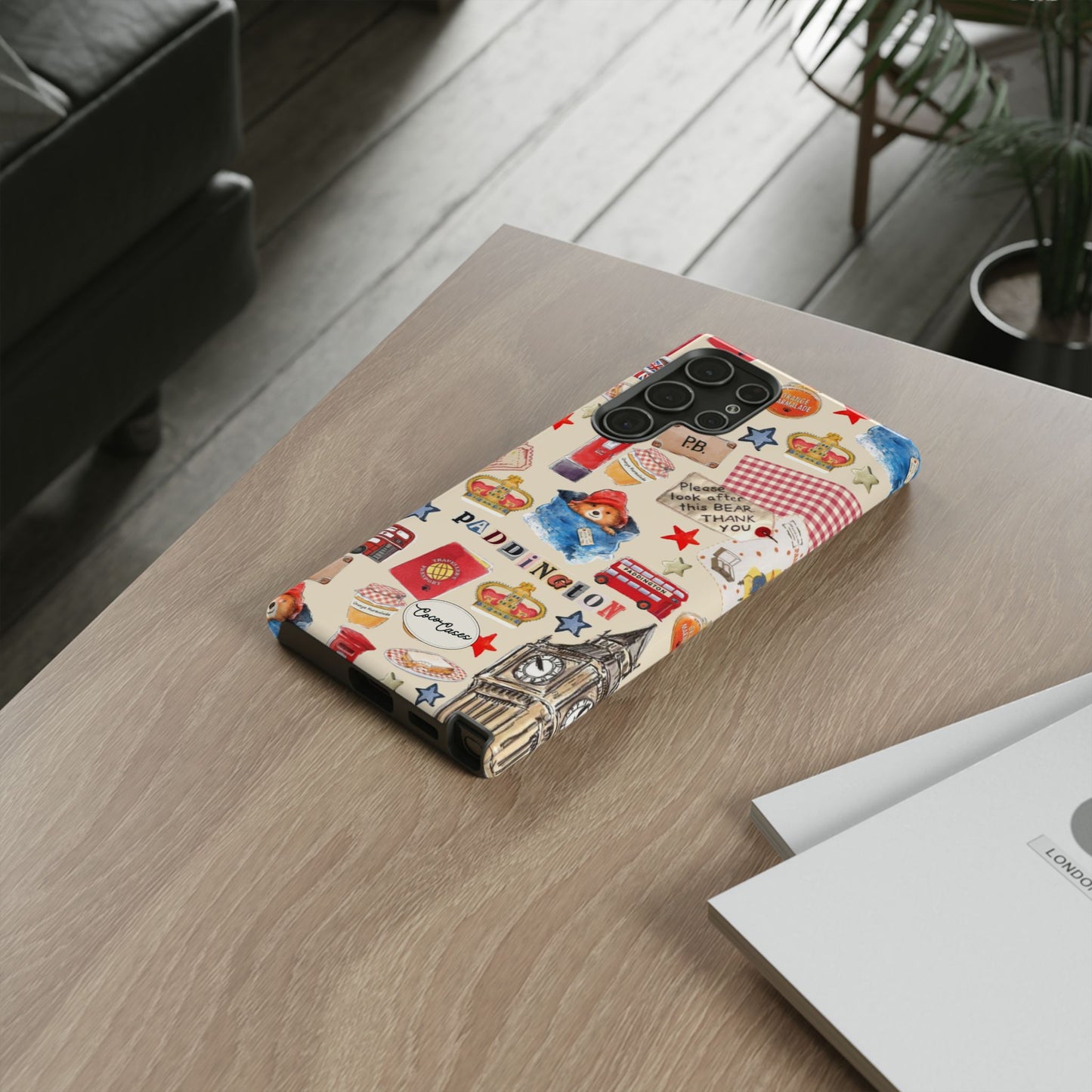 London Bear Samsung Case