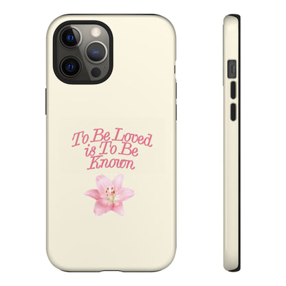 to be loved iPhone Case