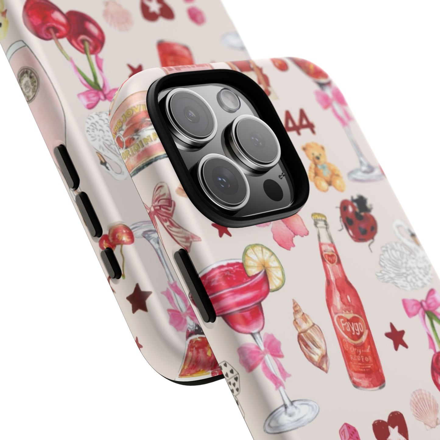 Pink Clutter iPhone Case