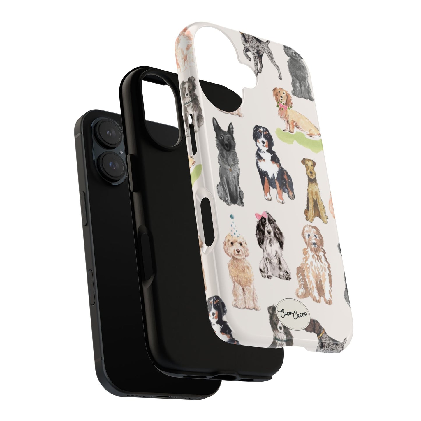Puppy Party iPhone Case