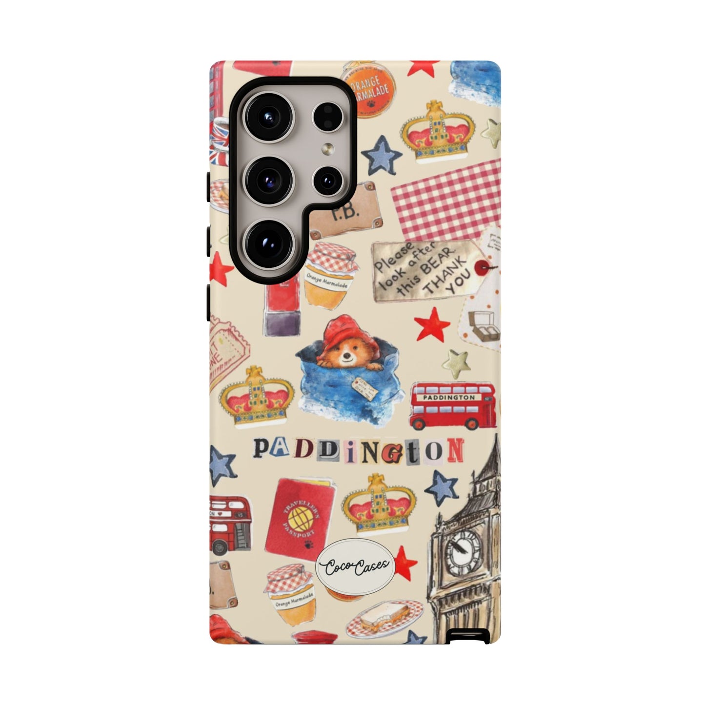 London Bear Samsung Case