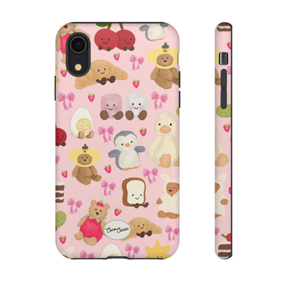 Strawberry Teddies iPhone Case