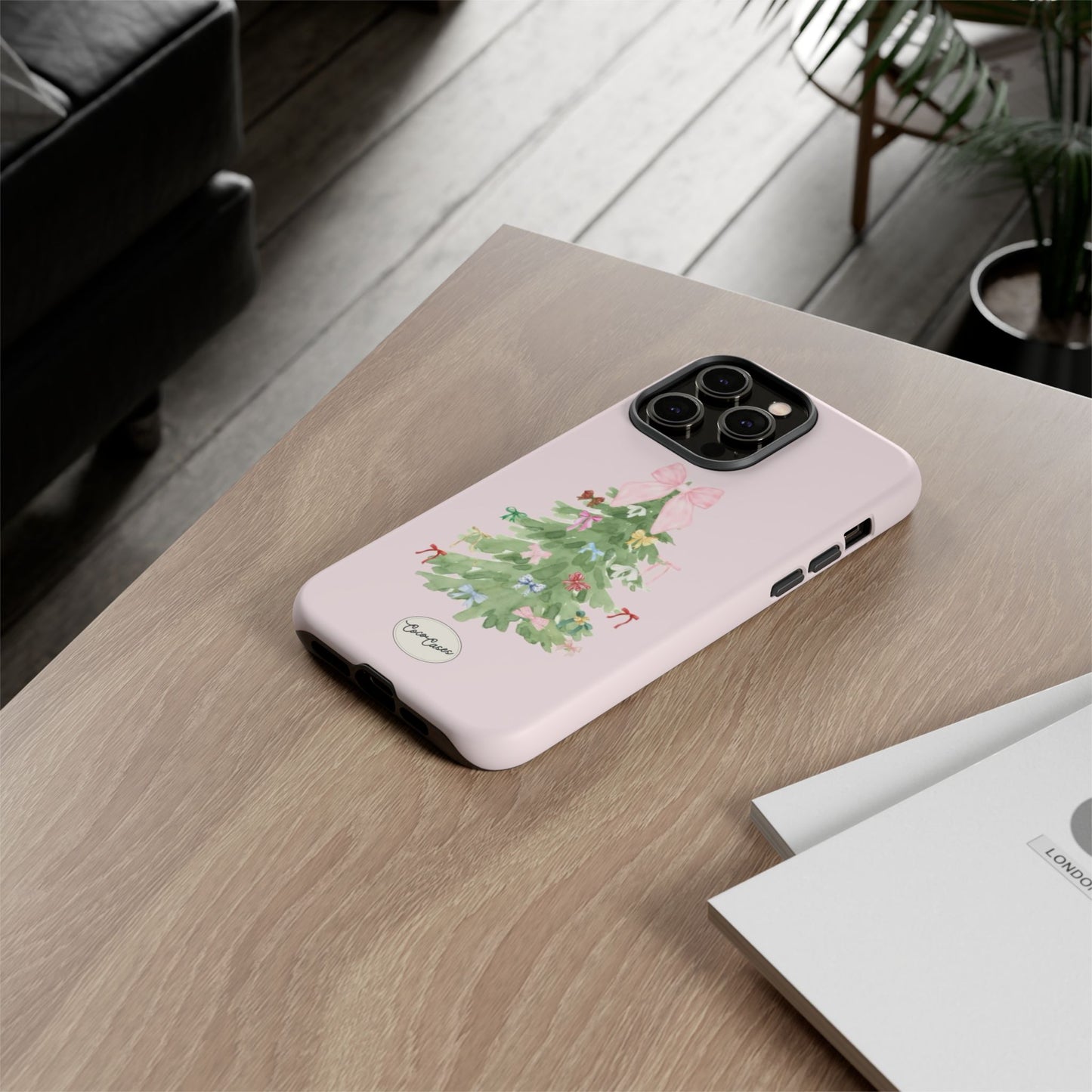 Blush & Pine iPhone Case