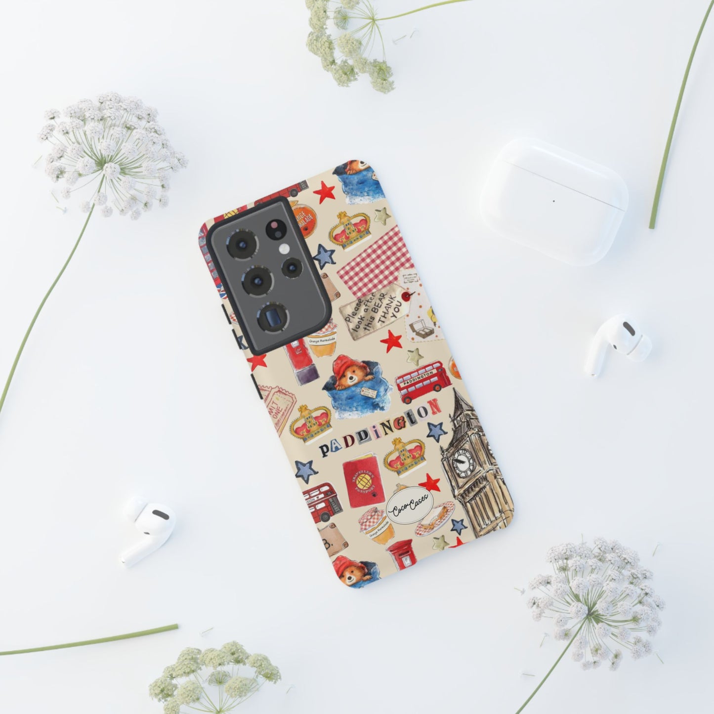London Bear Samsung Case
