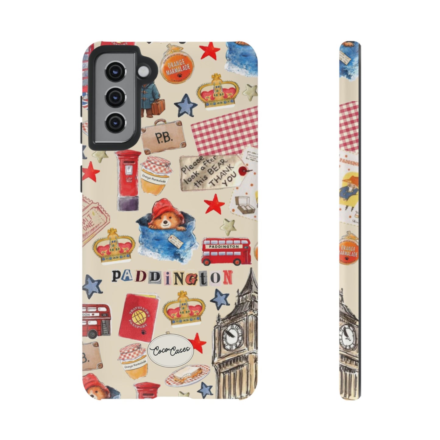 London Bear Samsung Case