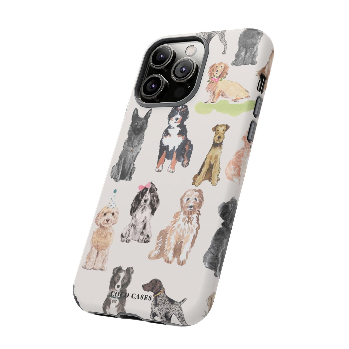 Puppy Party iPhone Case