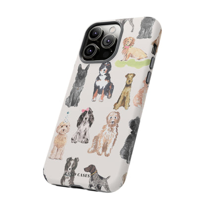 Puppy Party iPhone Case