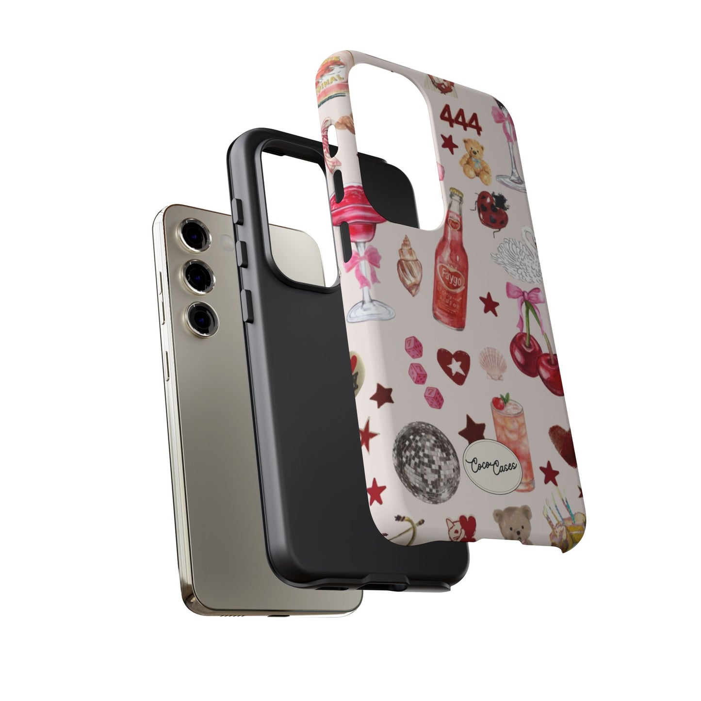 Pink Clutter Samsung Case