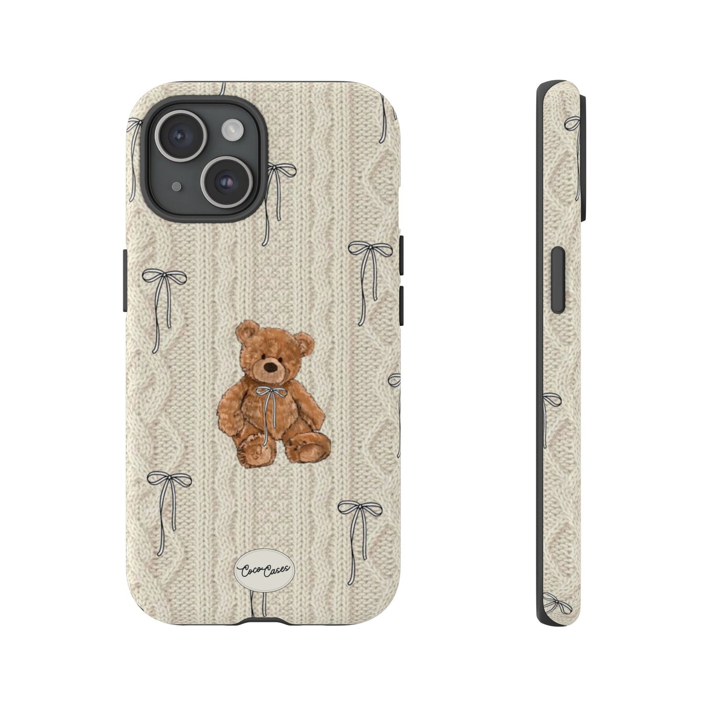 Little Bow Bear iPhone Case