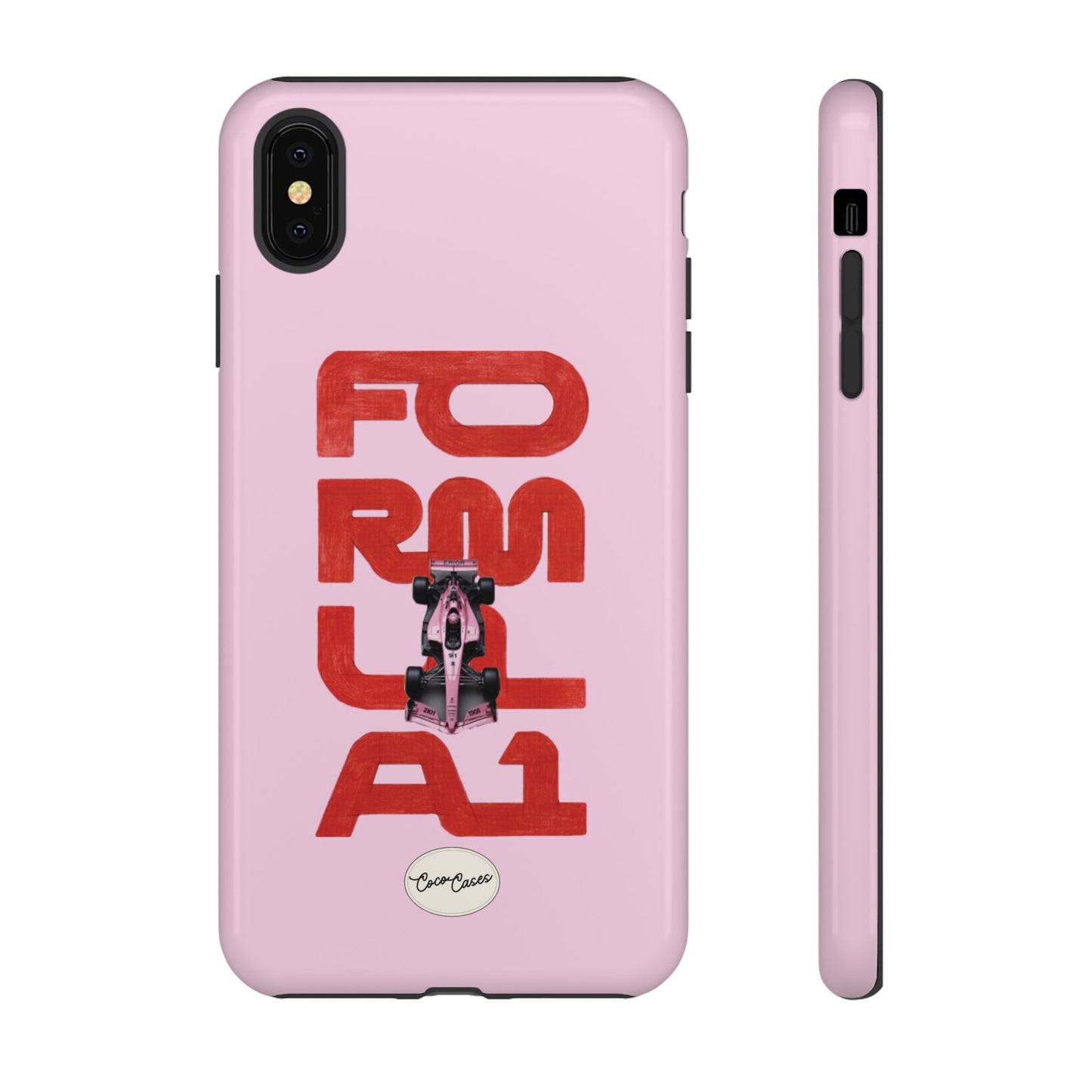 Pink Pitstop iPhone Case