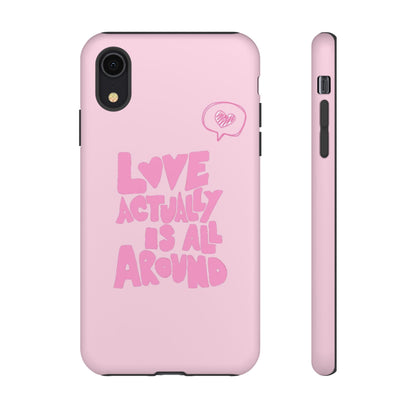 Love Actually Is iPhone Case