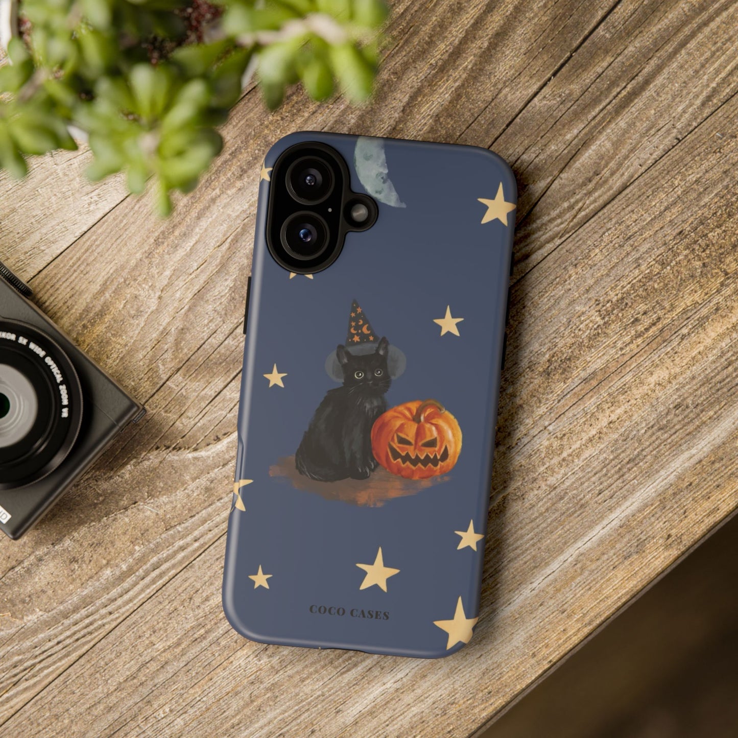 Black Cat iPhone Case
