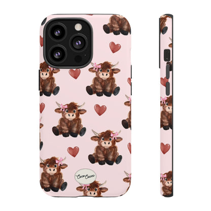 Highland Hearts iPhone Case