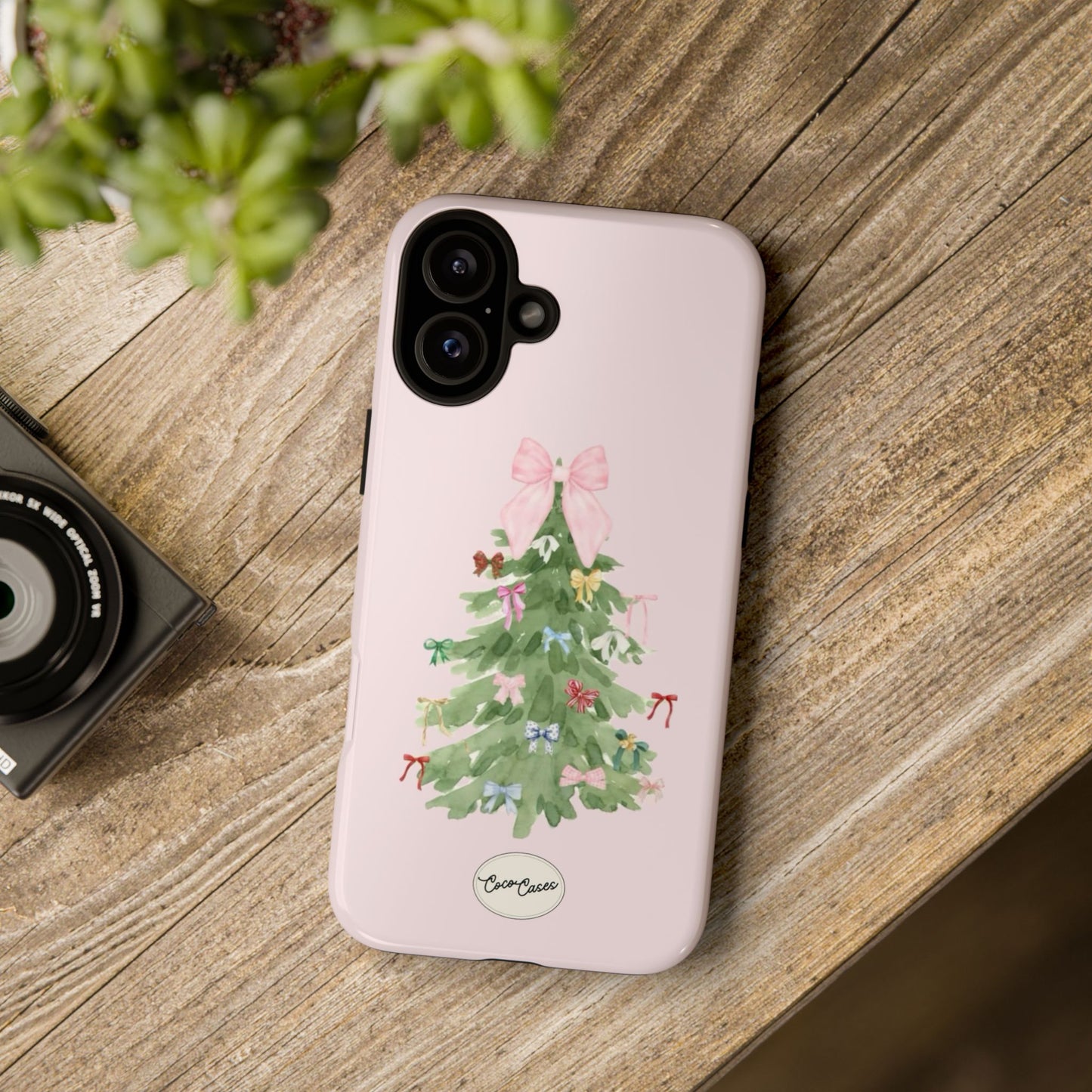 Blush & Pine iPhone Case