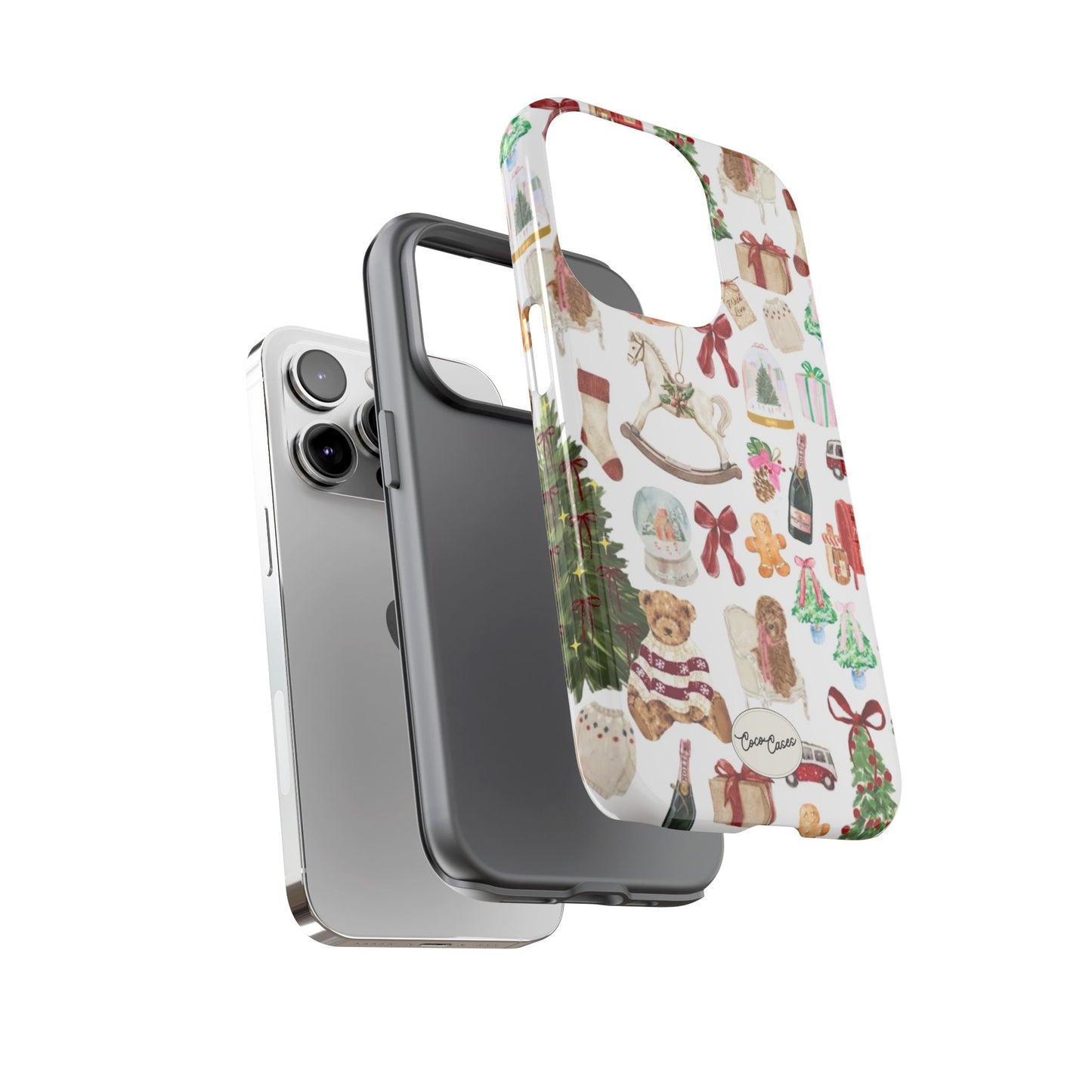 Christmas Chaos iPhone Case