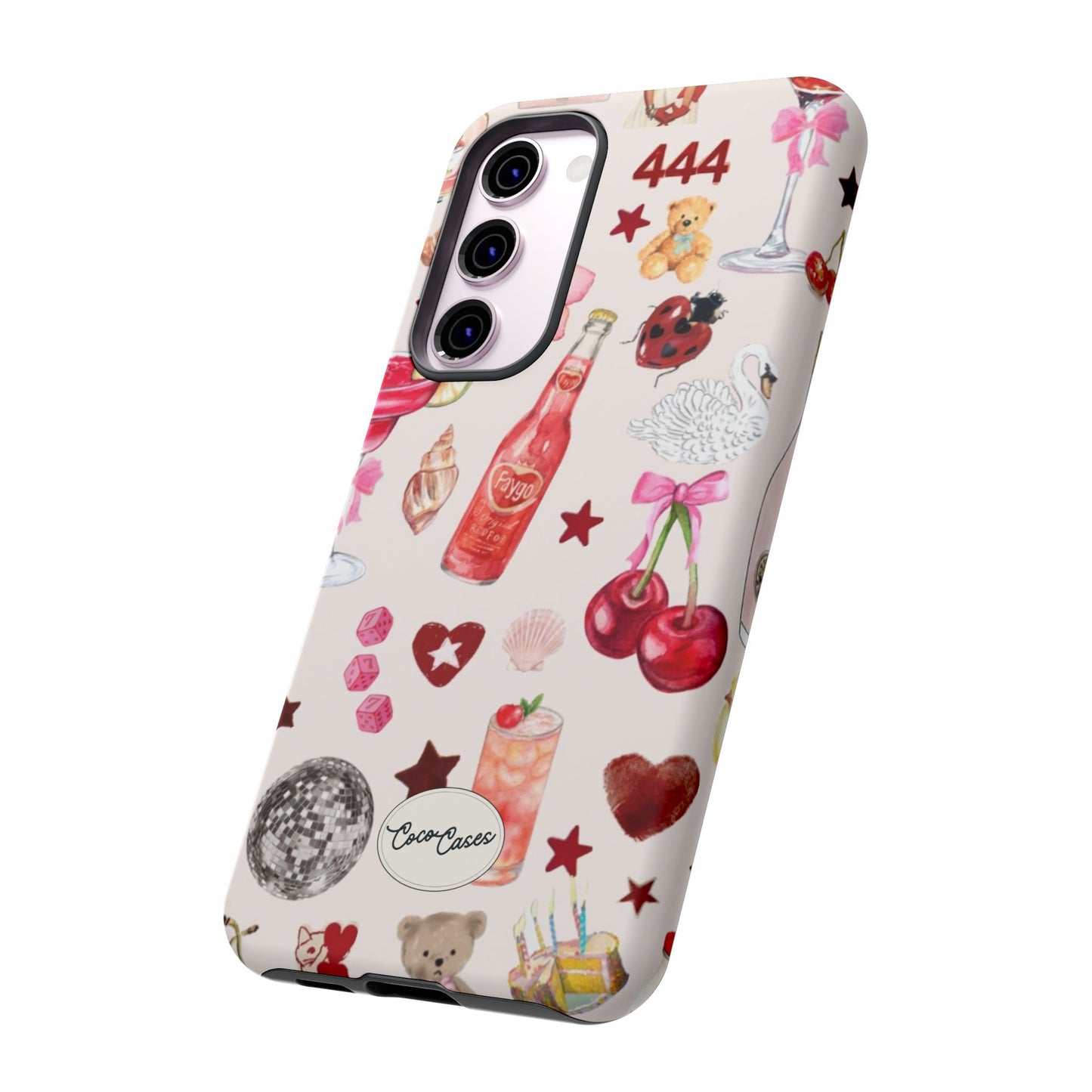 Pink Clutter Samsung Case
