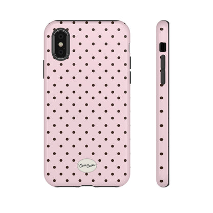 Pink Polka Dot iPhone Case
