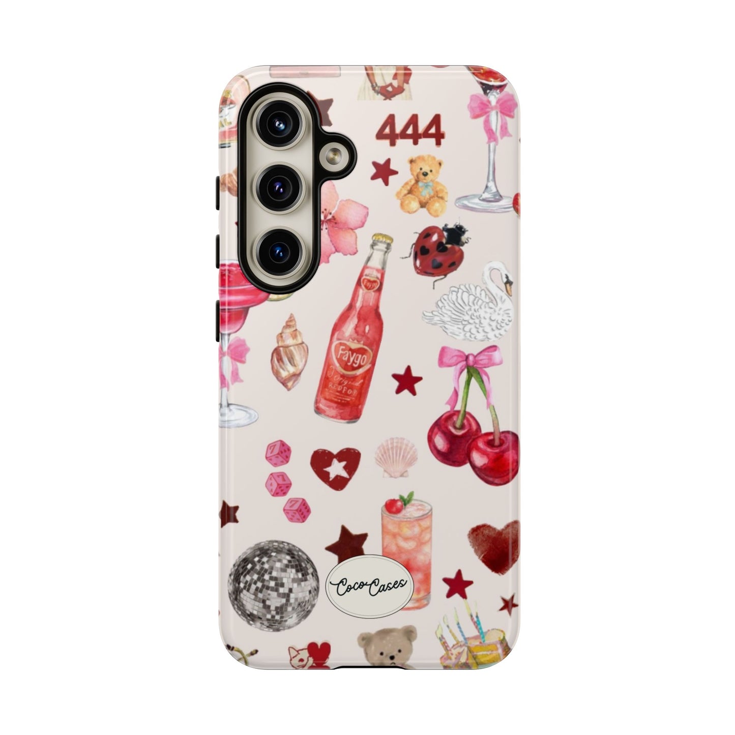 Pink Clutter Samsung Case