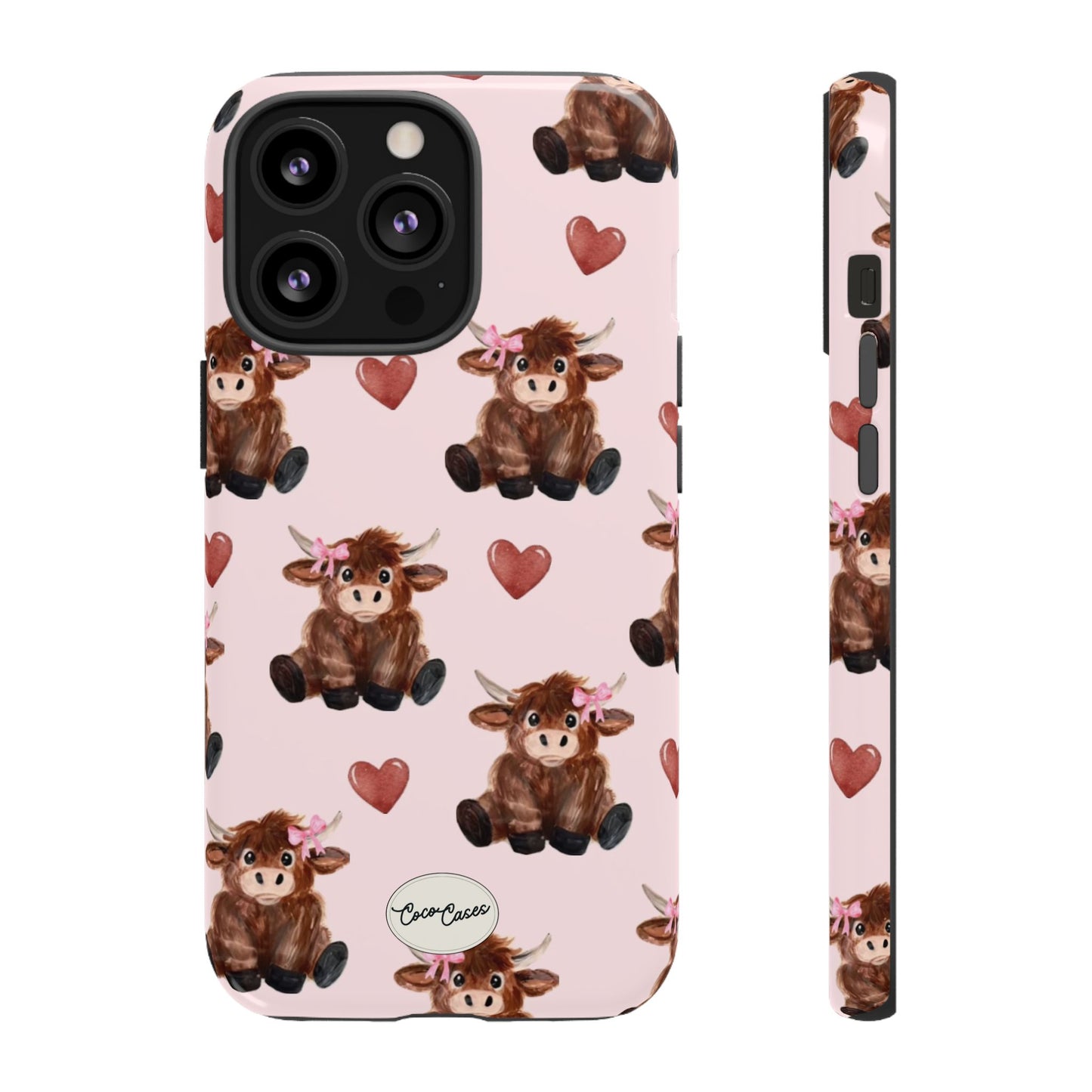 Highland Hearts iPhone Case