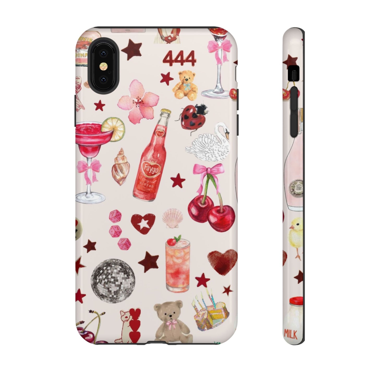 Pink Clutter iPhone Case