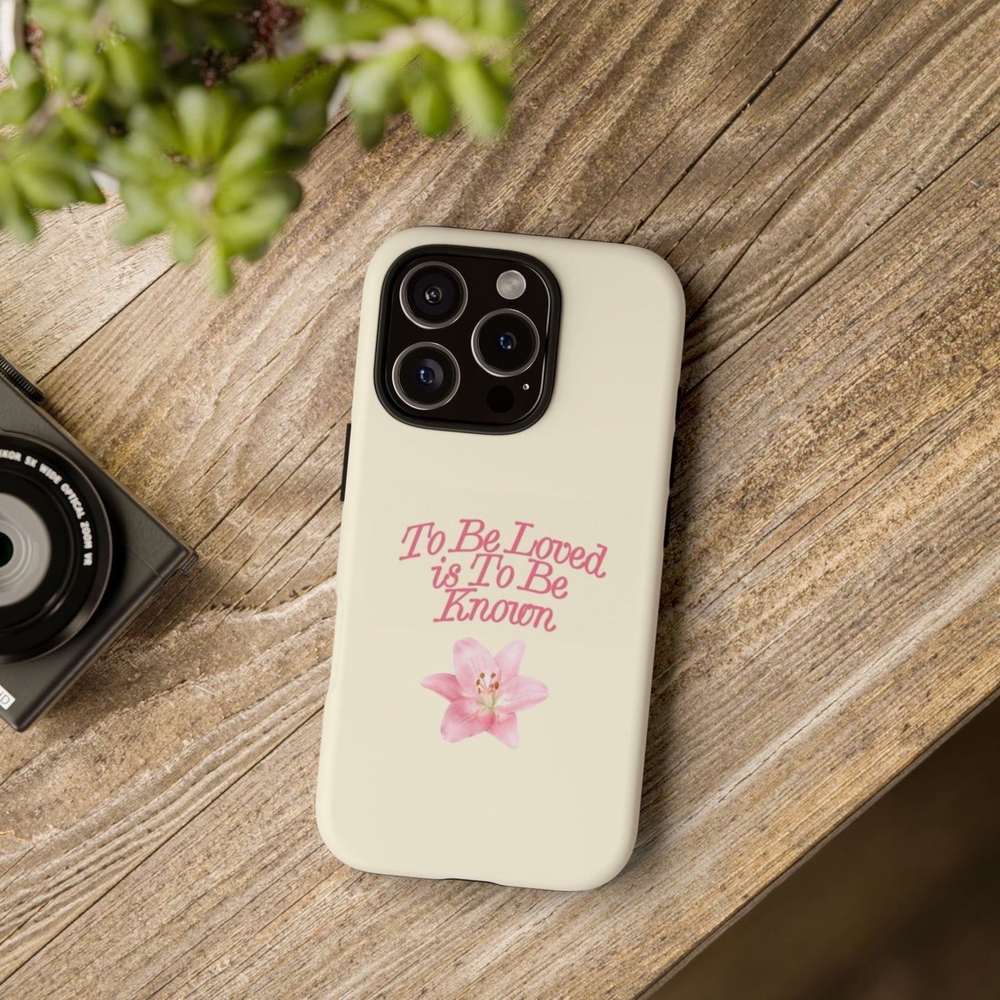 to be loved iPhone Case