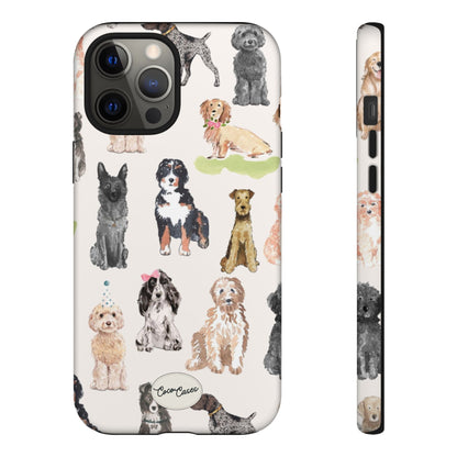 Puppy Party iPhone Case