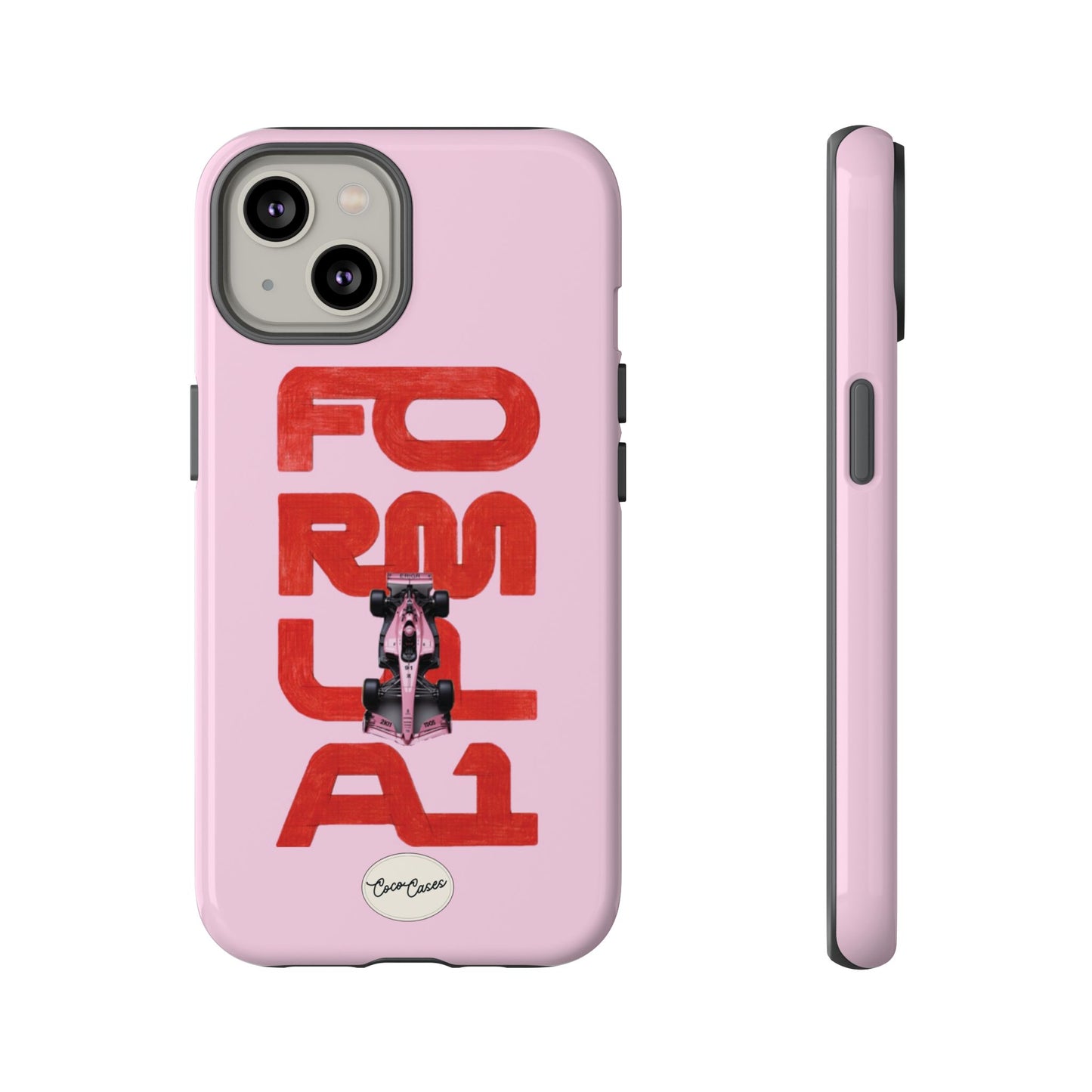 Pink Pitstop iPhone Case