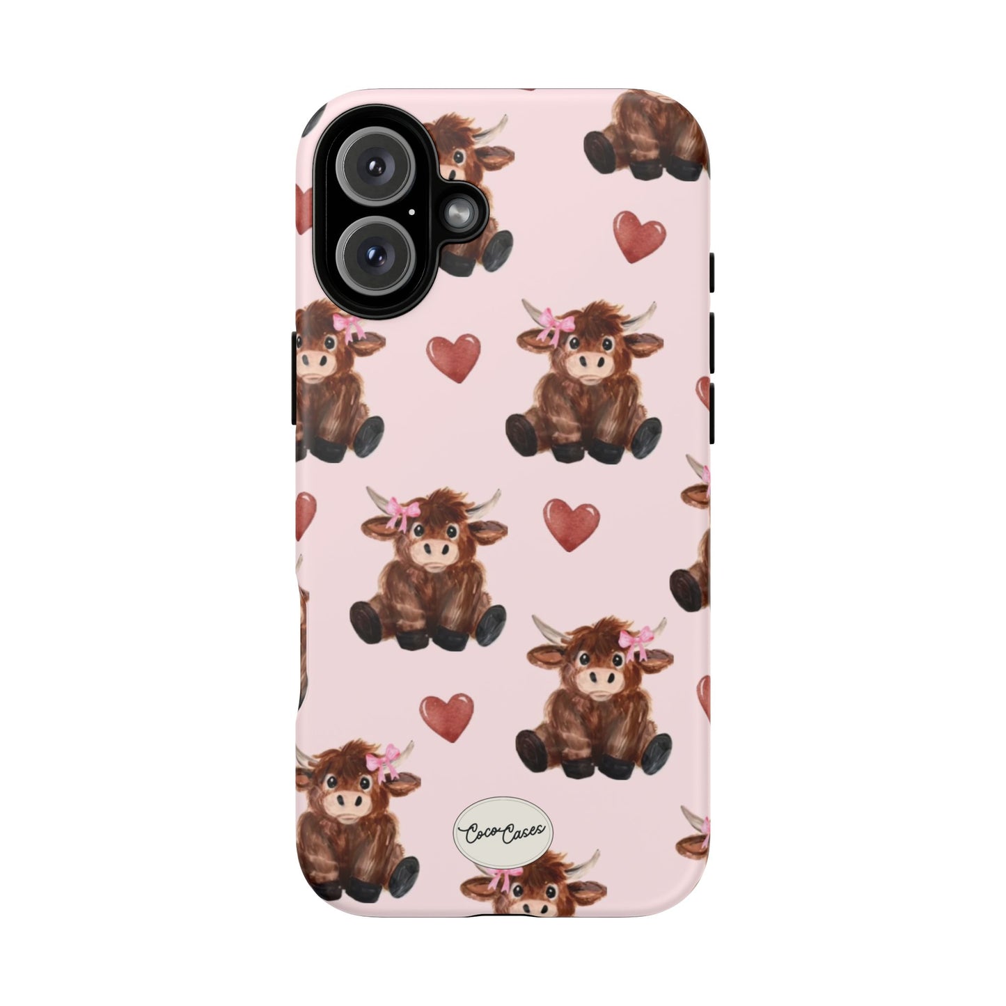 Highland Hearts iPhone Case