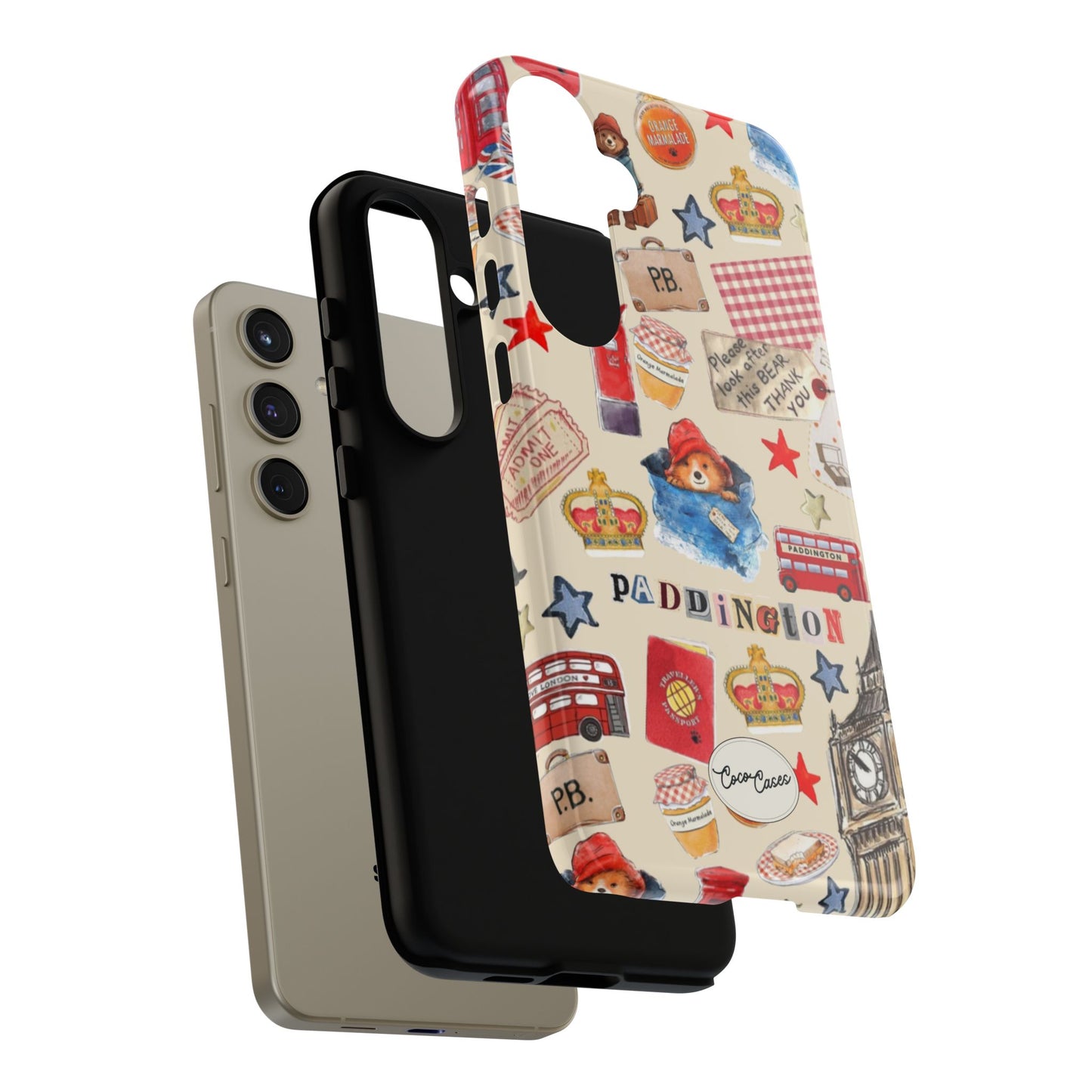 London Bear Samsung Case
