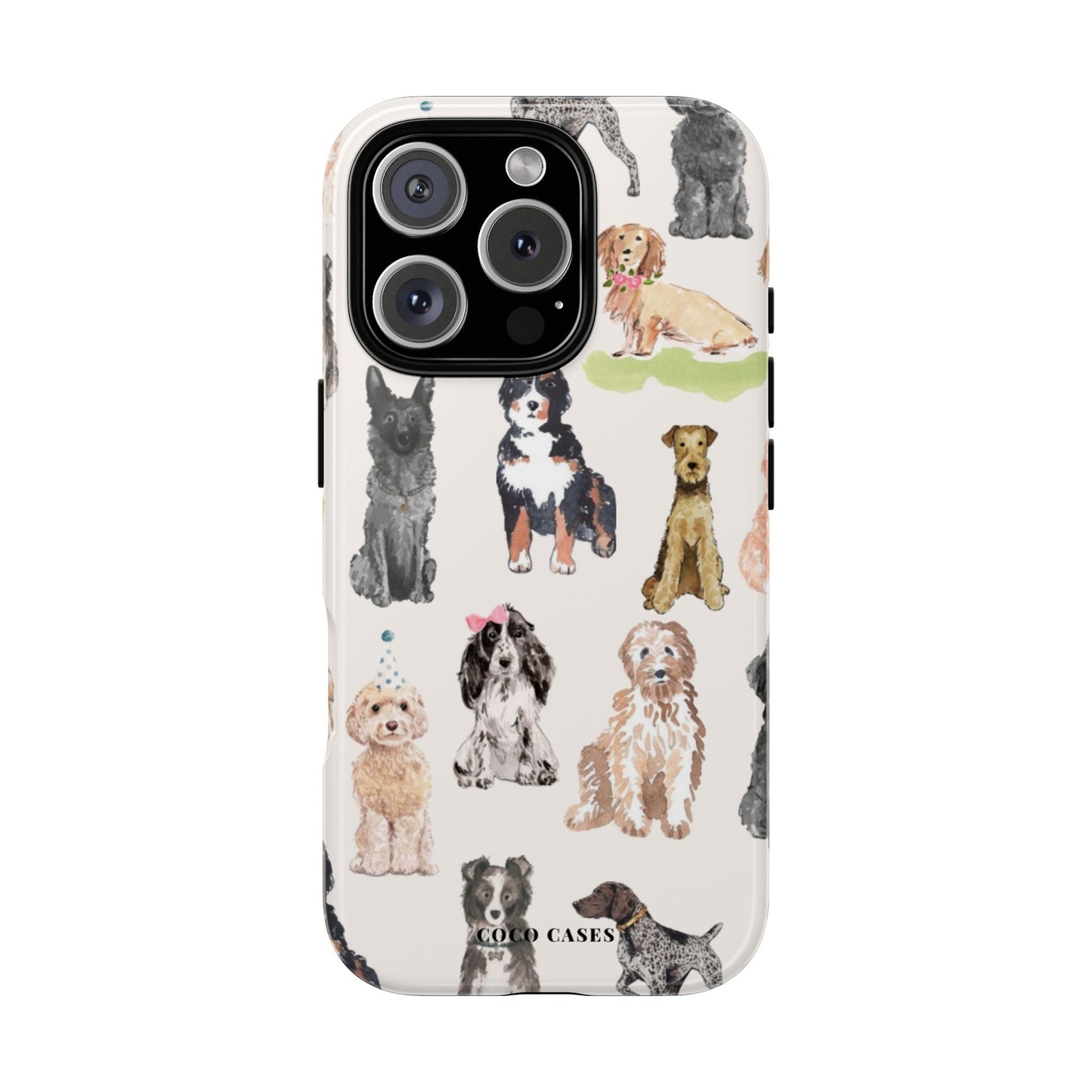 Puppy Party iPhone Case