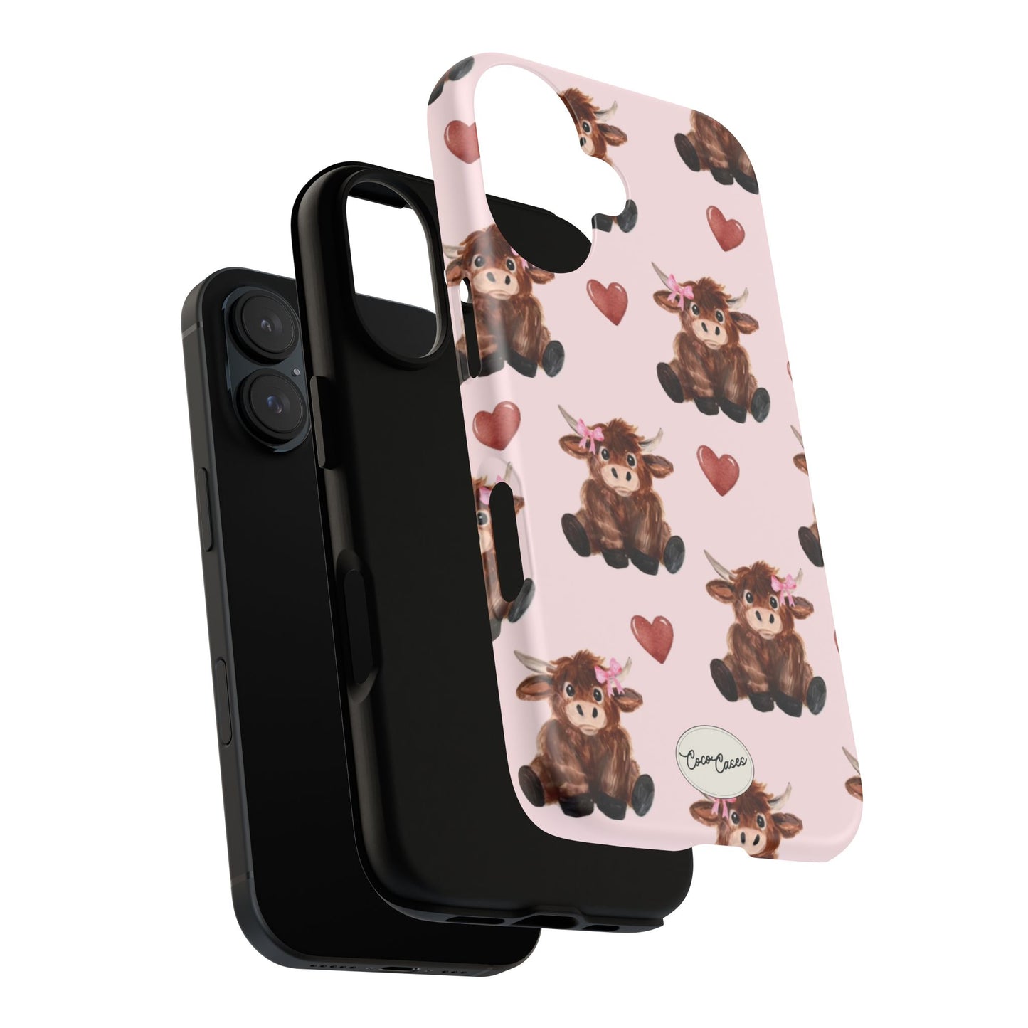 Highland Hearts iPhone Case