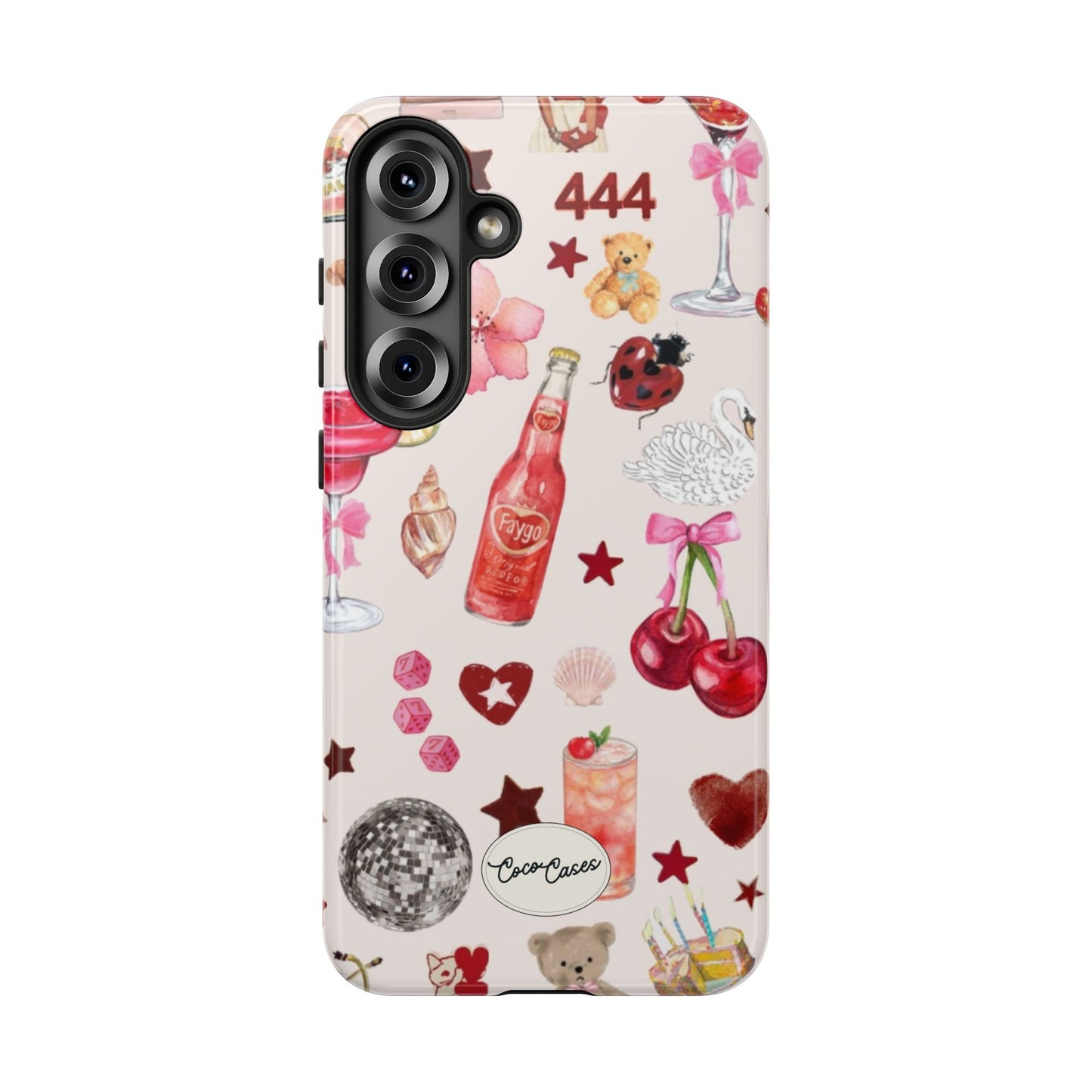 Pink Clutter Samsung Case