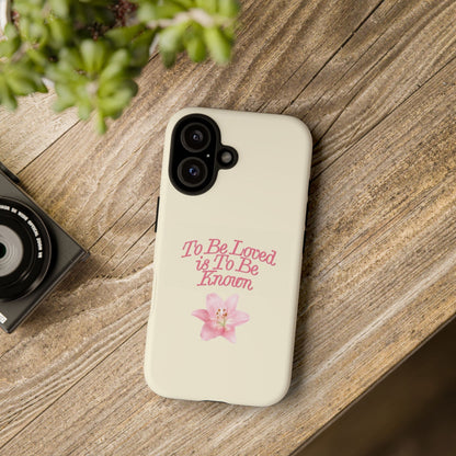 to be loved iPhone Case