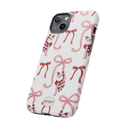 Santa’s Bow Ride iPhone Case