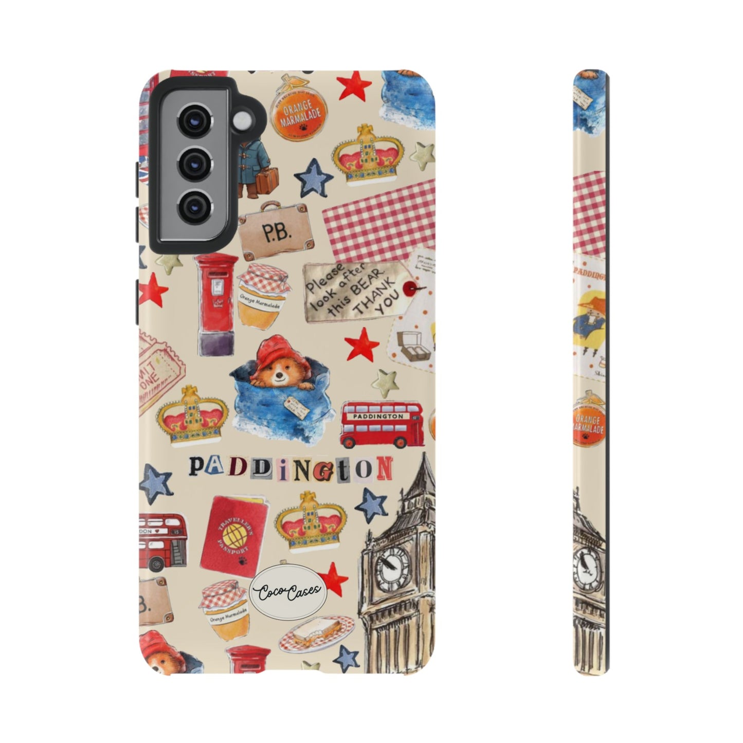 London Bear Samsung Case