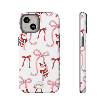 Santa’s Bow Ride iPhone Case