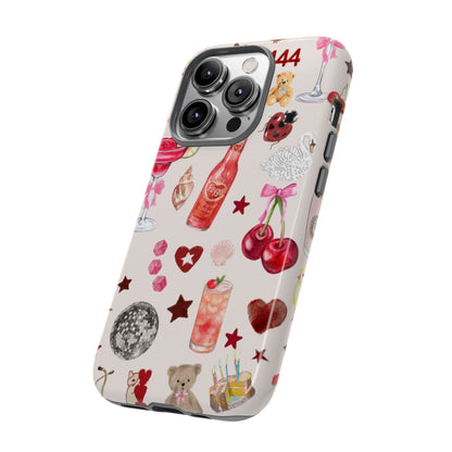 Pink Clutter iPhone Case