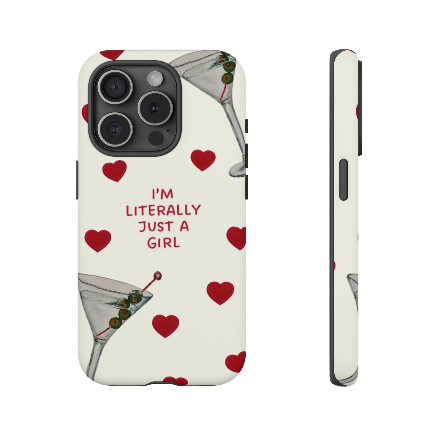 Literally A Girl iPhone Case