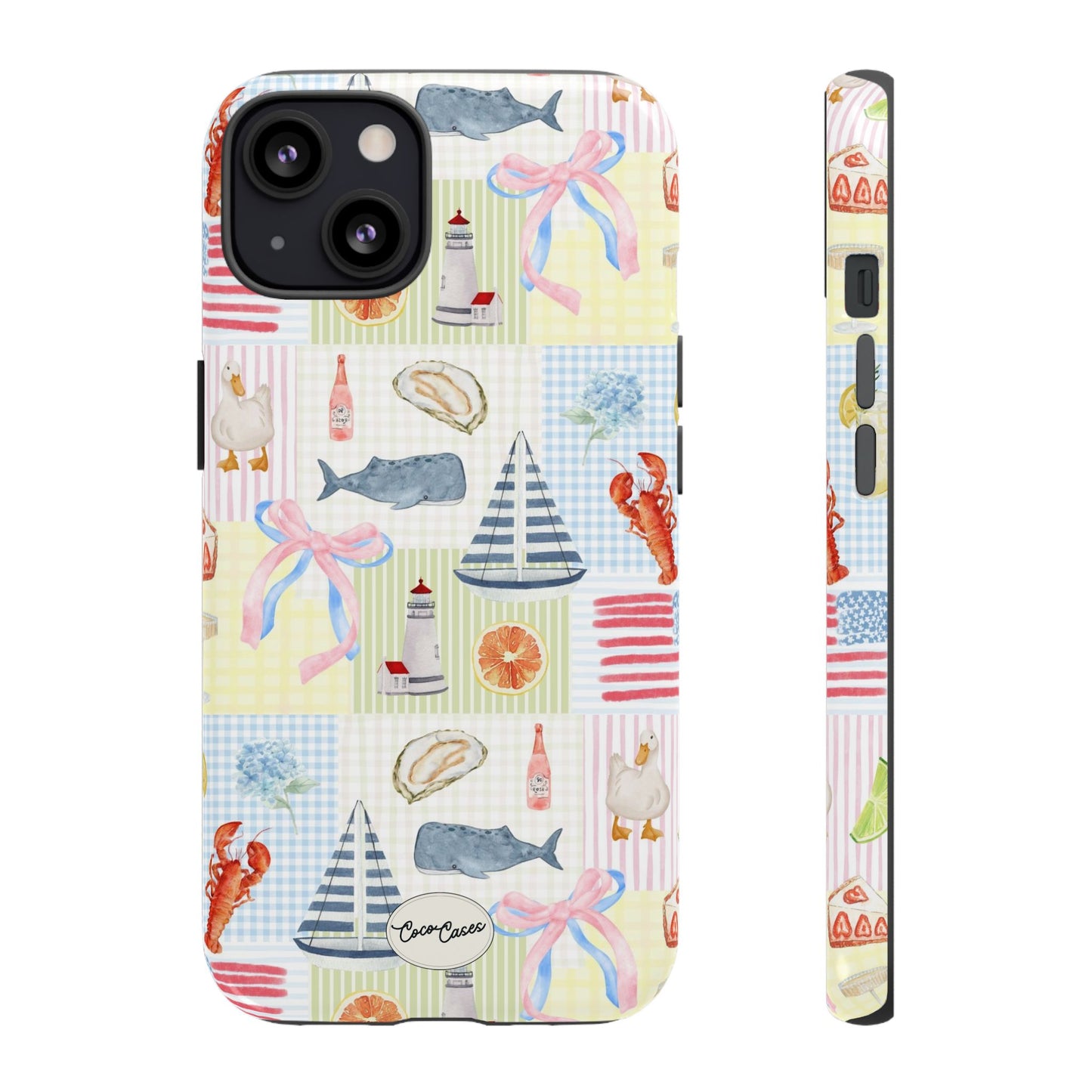 Pretty Patchwork iPhone Case