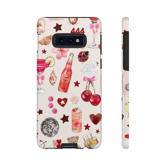 Pink Clutter Samsung Case