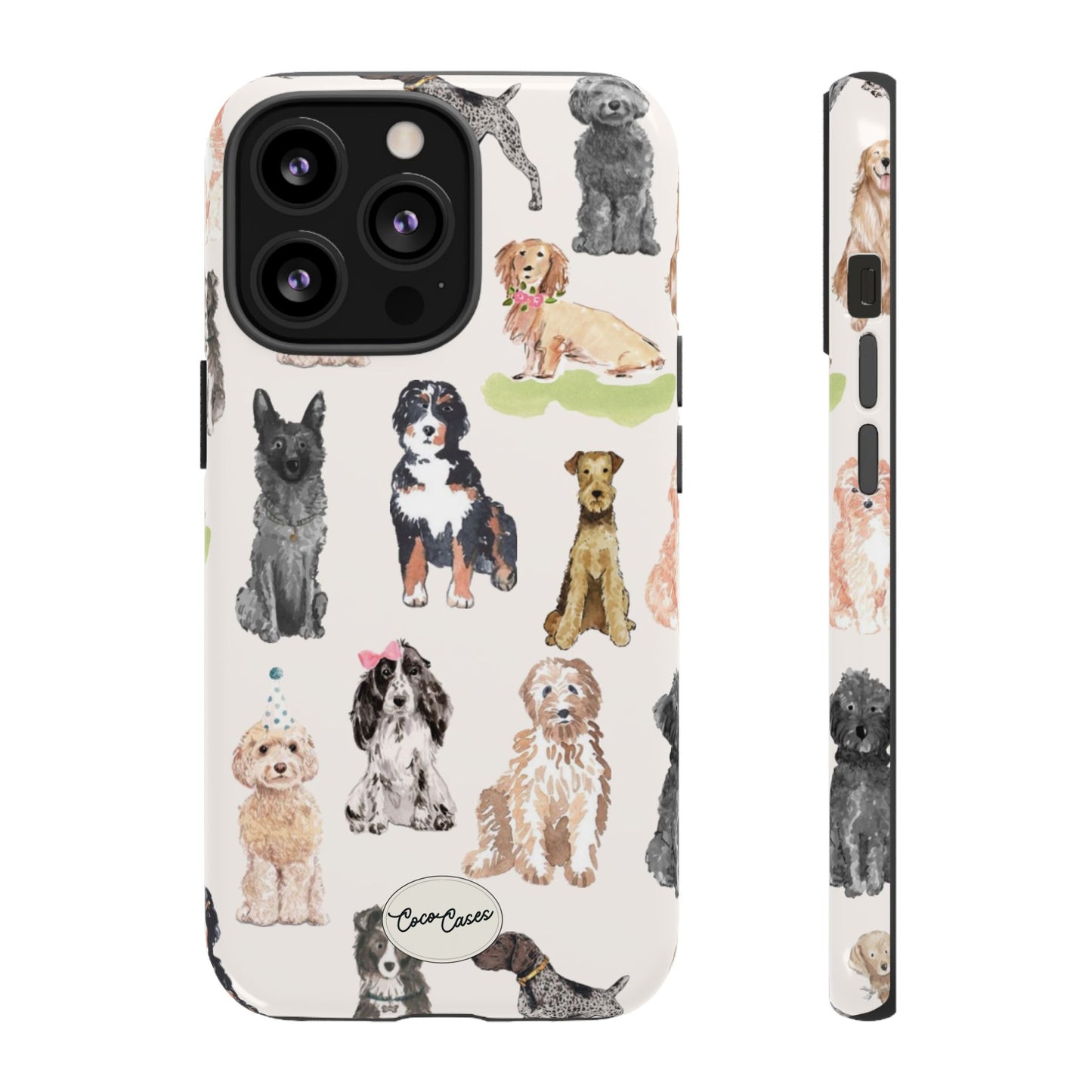 Puppy Party iPhone Case