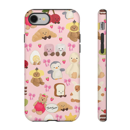 Strawberry Teddies iPhone Case