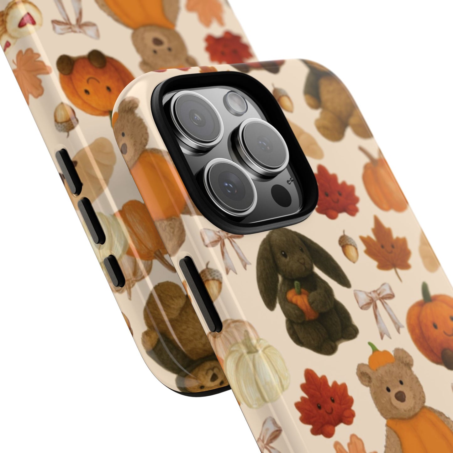 Autumn Teddies iPhone Case