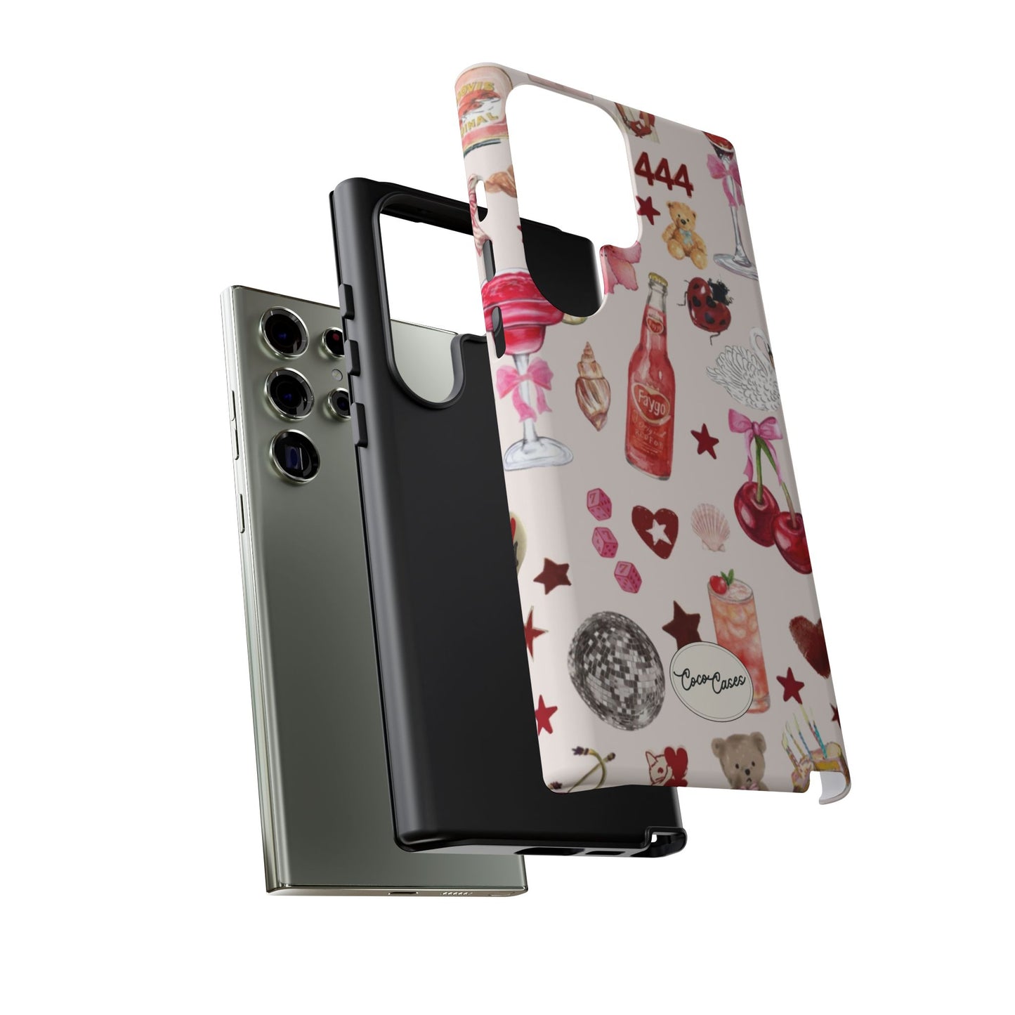 Pink Clutter Samsung Case
