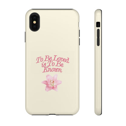 to be loved iPhone Case