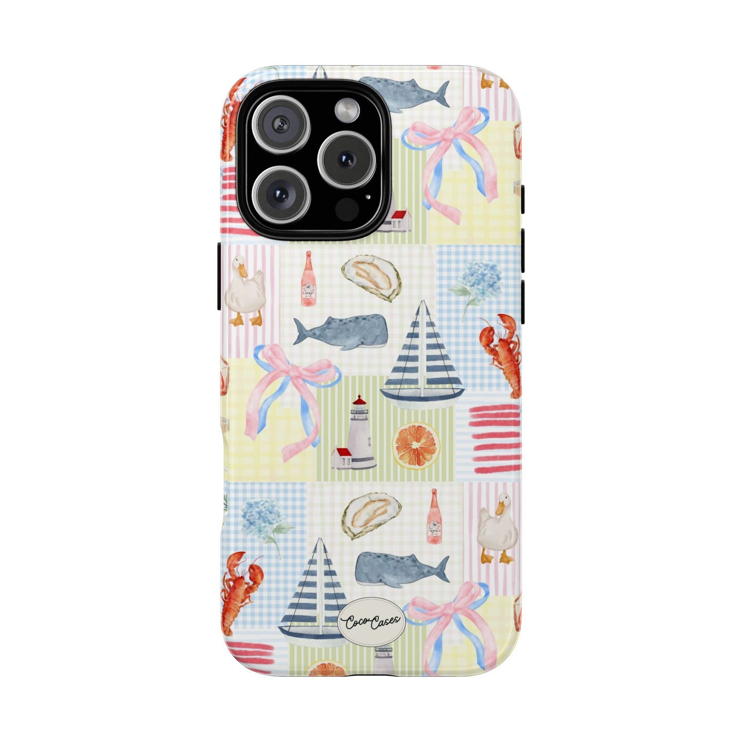Pretty Patchwork iPhone Case