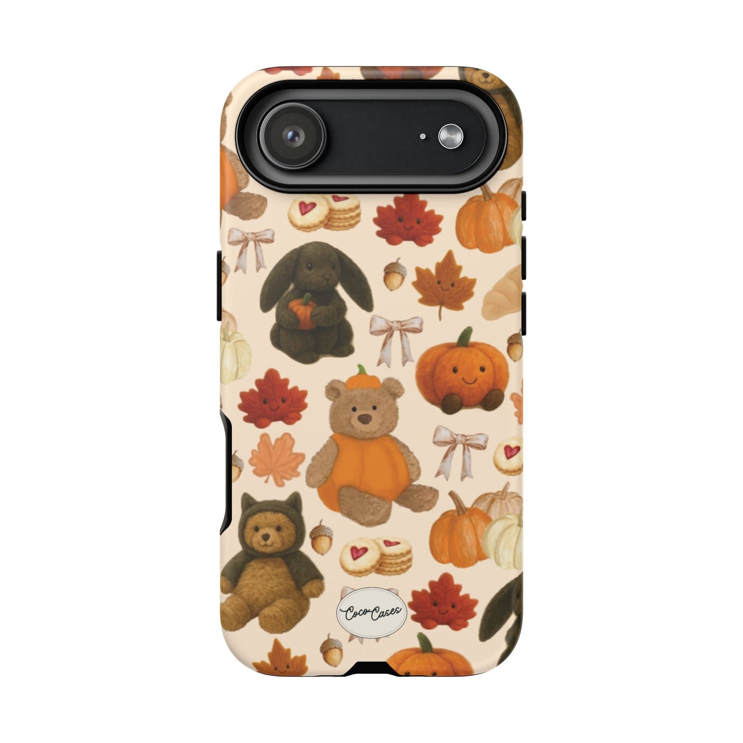 Autumn Teddies iPhone Case